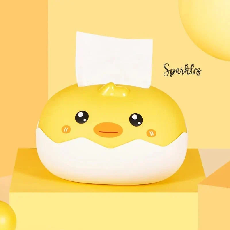 Broken Shell Chicken Tissue Box