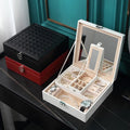 High-End Leather Jewelry Organizer