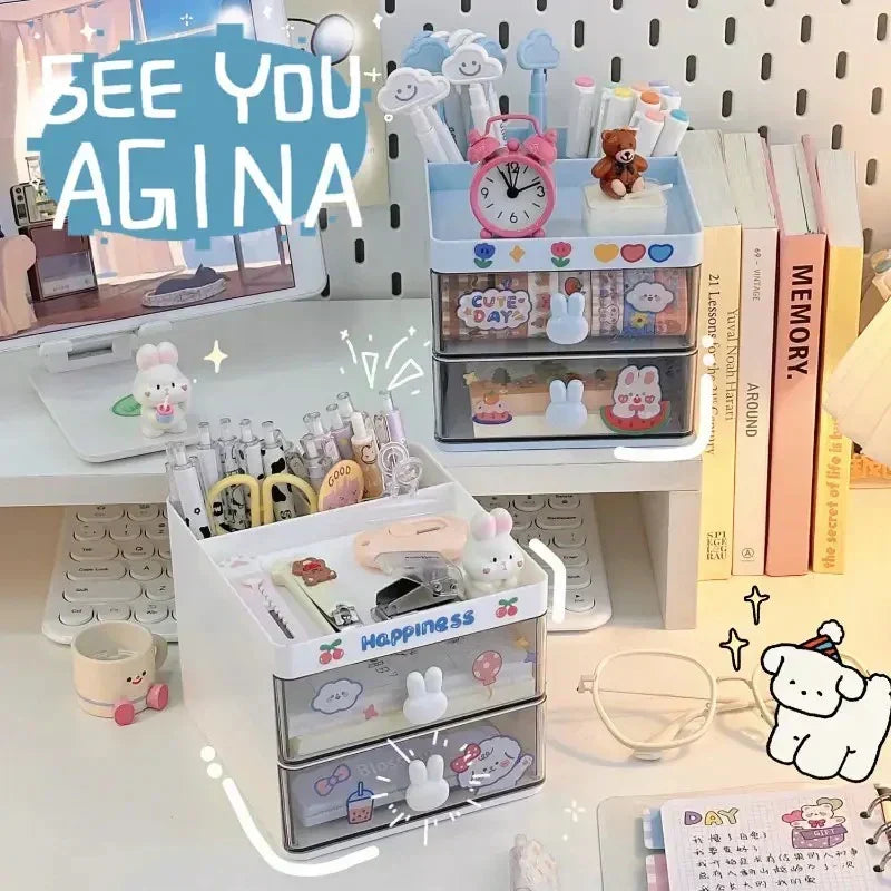 Cute Candy Stationary Organizer