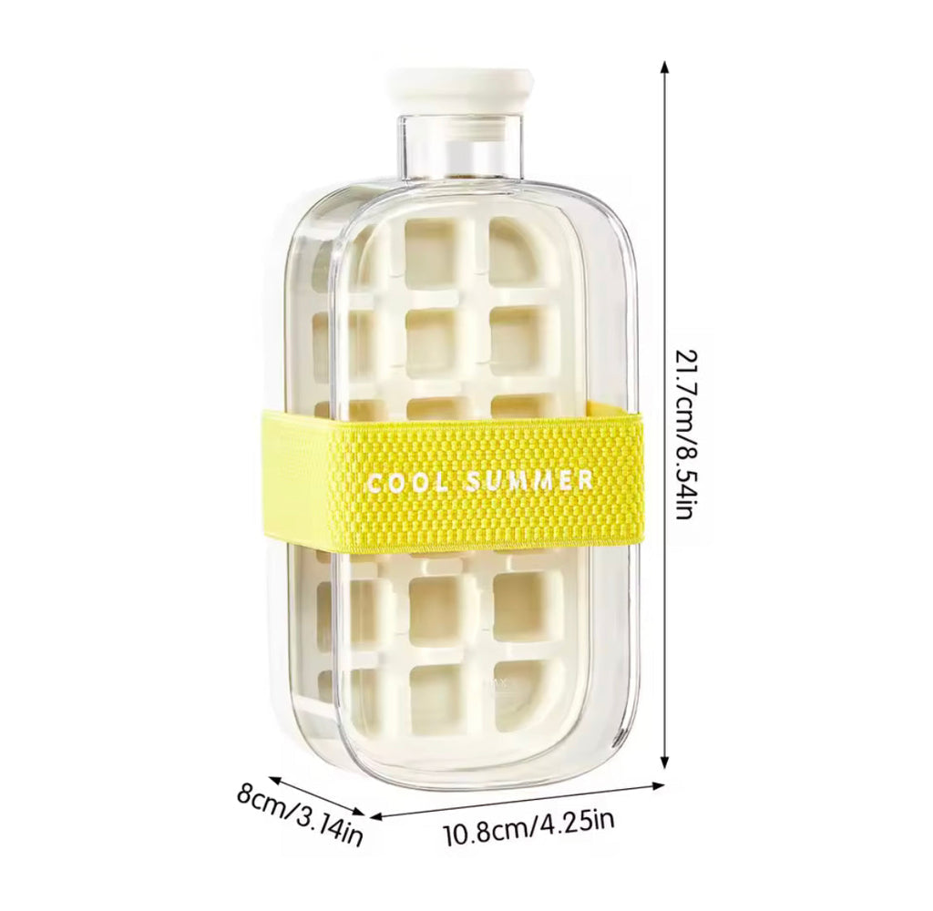 2 In 1 Ice Cube Bottle 500ml