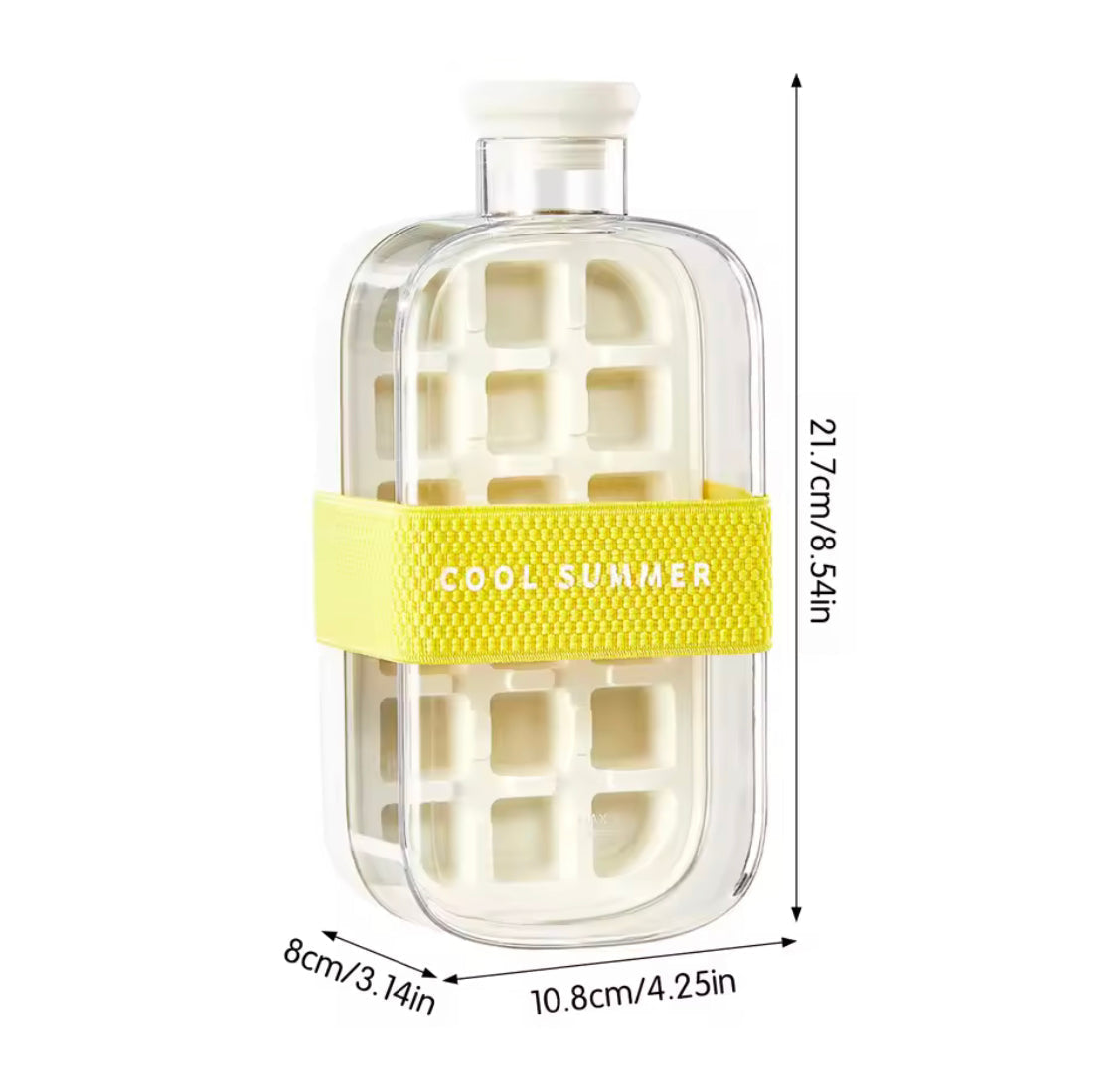 2 In 1 Ice Cube Bottle 500ml
