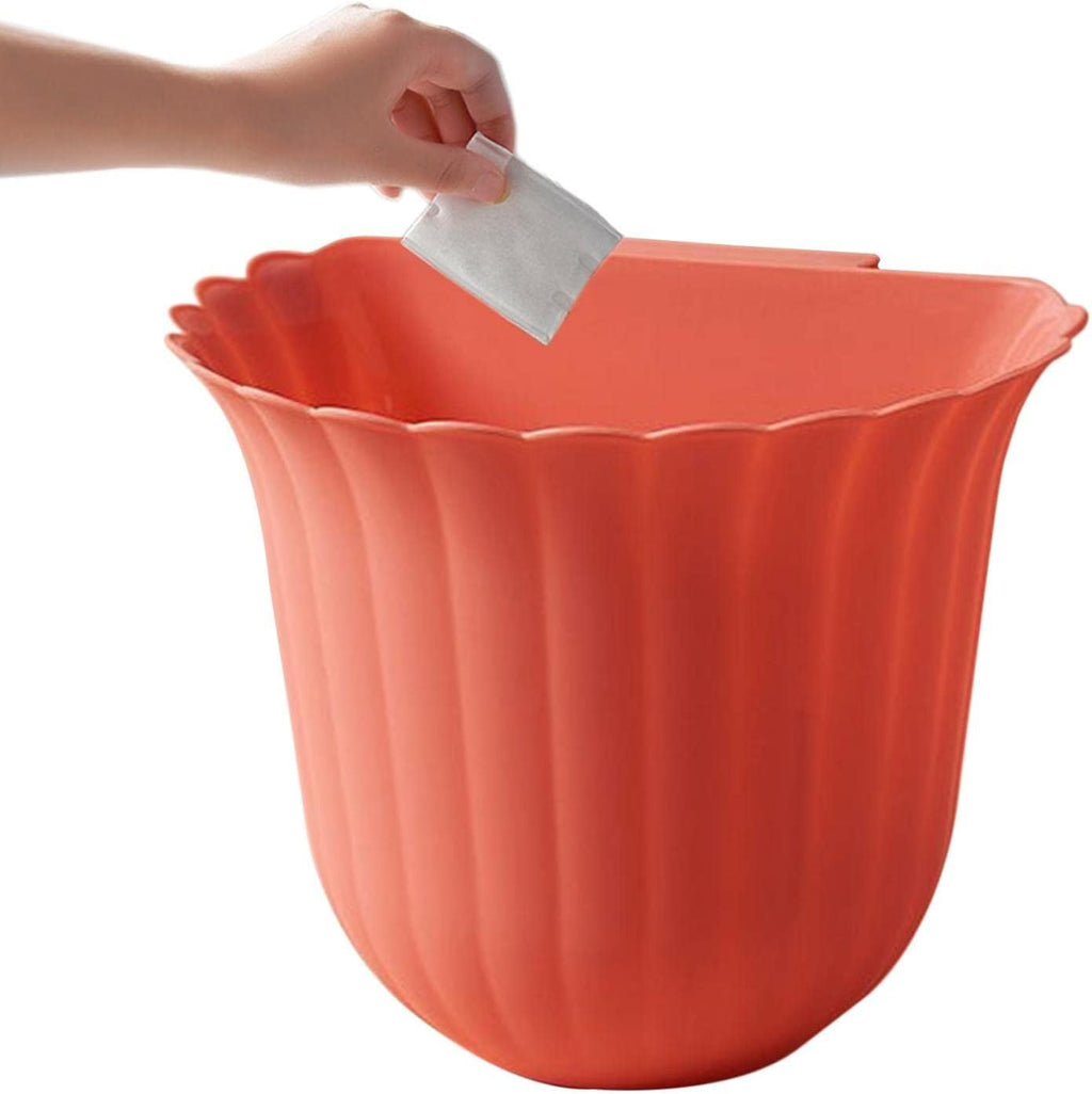 Flower Trash Can