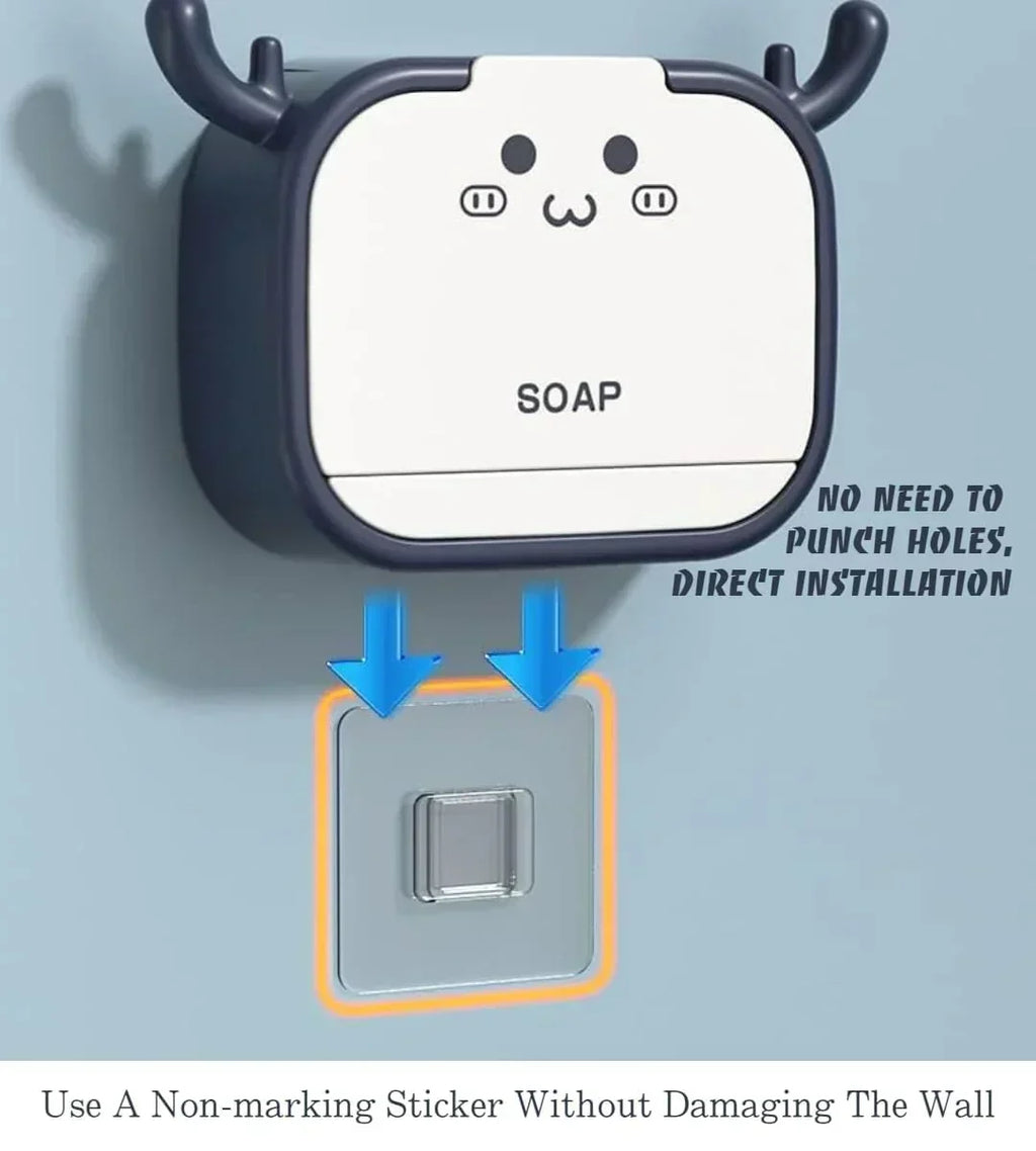 Wall Mounted Single Layer Soap Box