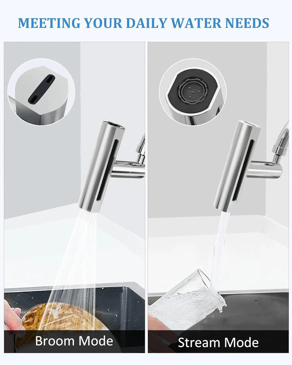 360 Degree Sink Splash Faucet