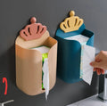 Wall Mounted Tissue Box Paper Towel Box Free Punch Drawer Box Toilet Paper Holder Paper Towel Dispenser kitchen organizer