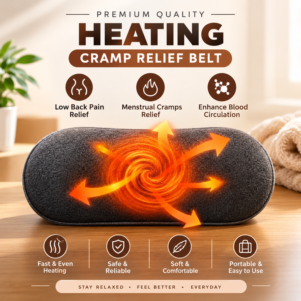 New Period Cramp Relief Electric Heating Belt