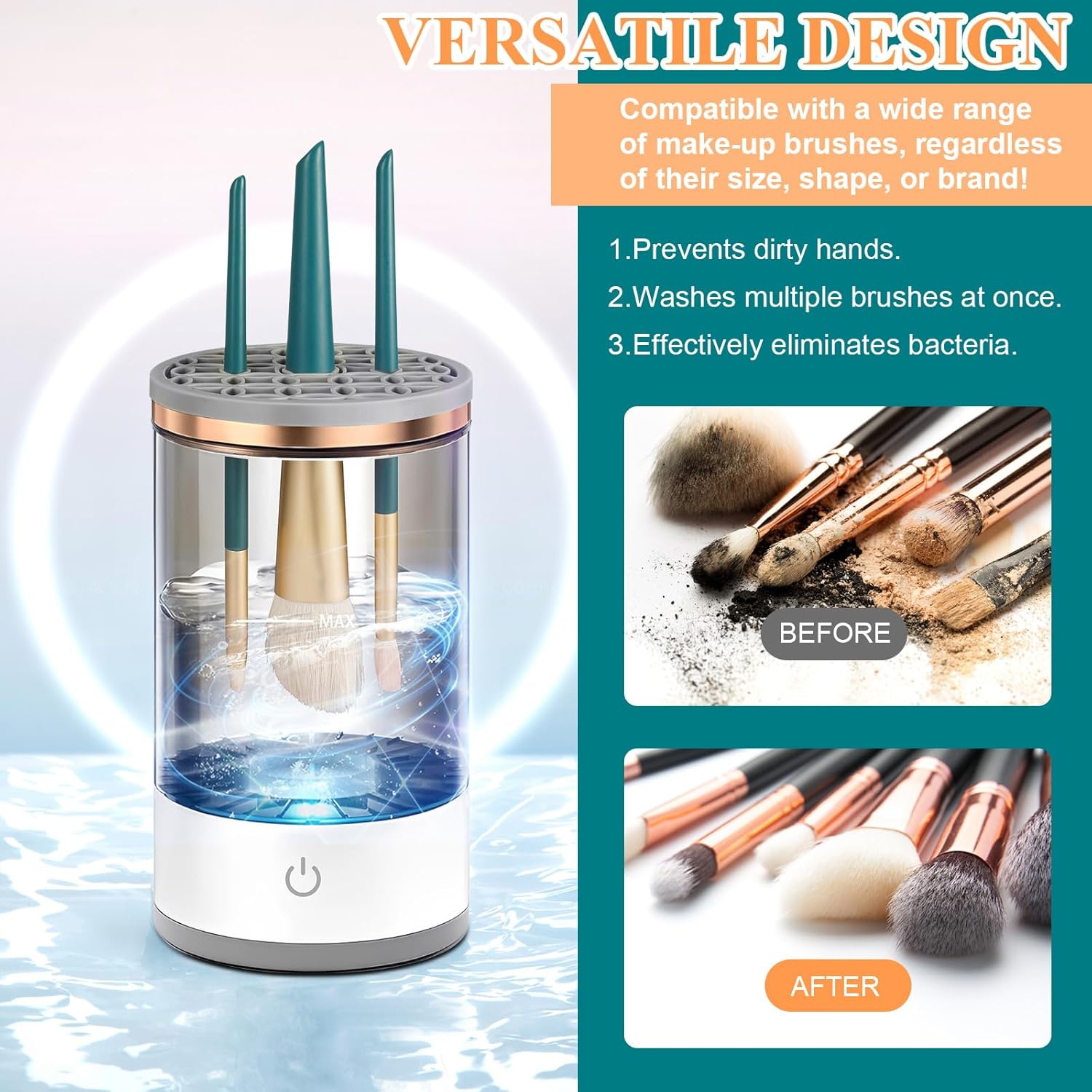 Electric Makeup Brush Cleaner