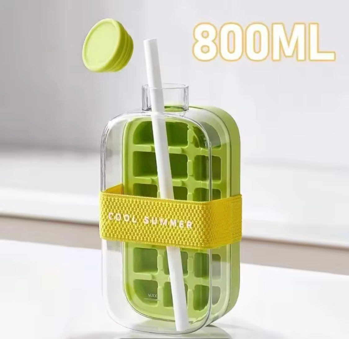 2 In 1 Ice Cube Bottle 500ml