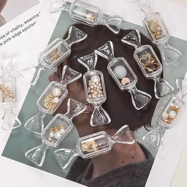 Acrylic Candy Shape Jewelry Organizer (Pack of 5)