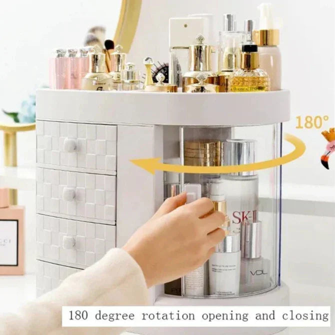 4 Tiers Acrylic Multifunction Vanity