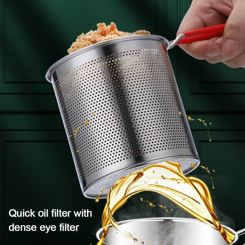 Stainless Steel Fry Pot