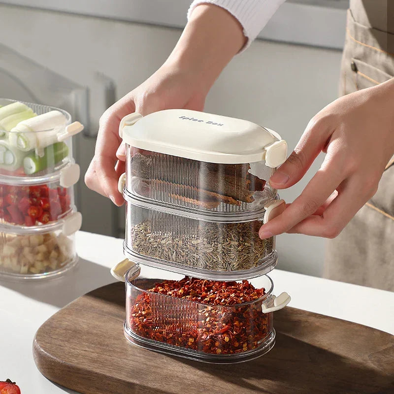 4 Layer Kitchen Storage Box