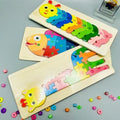 Wooden Character Puzzle Shapes