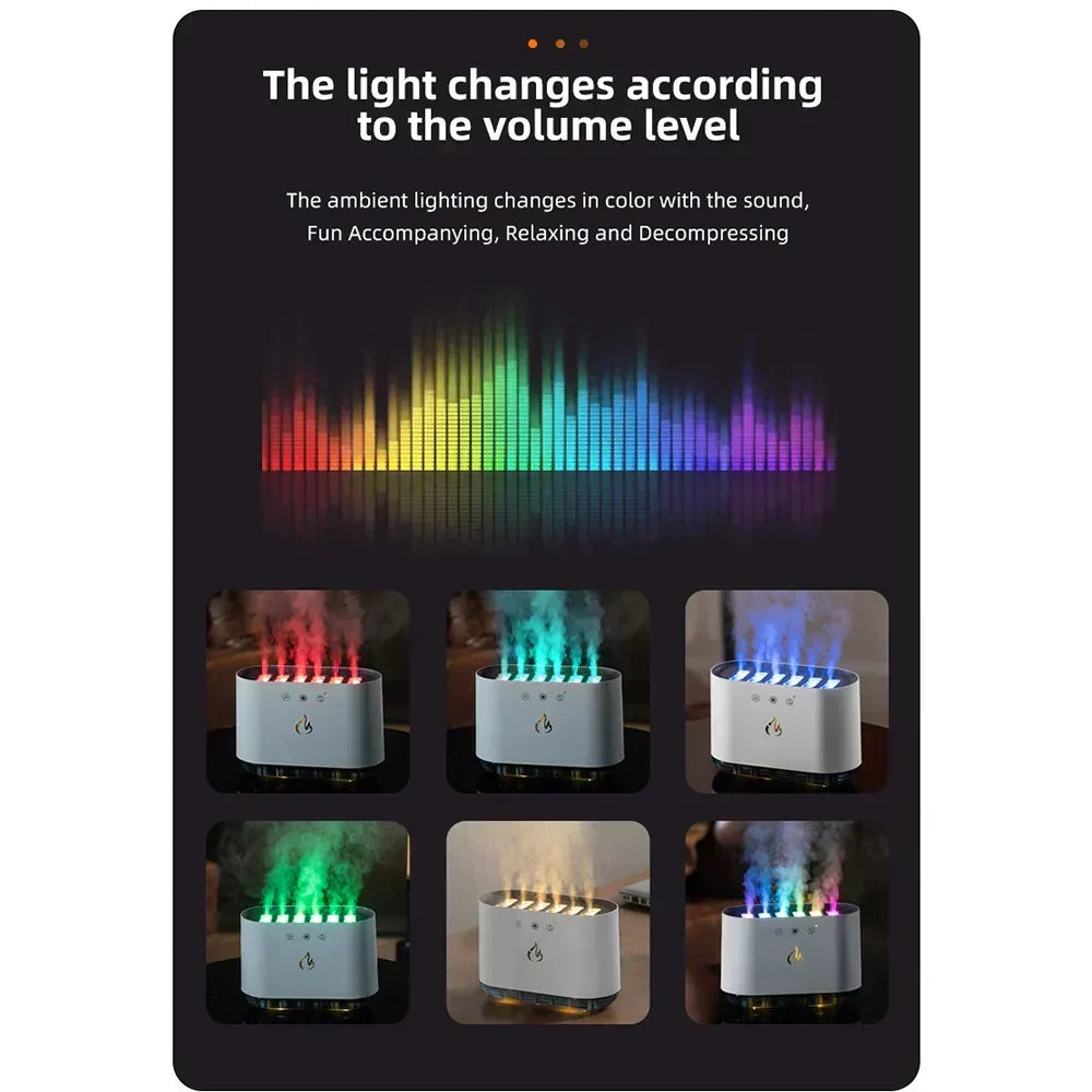 Ultrasonic Humidifier with LED Light