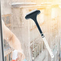 Double Sided 2 in 1 wiper with dust brush