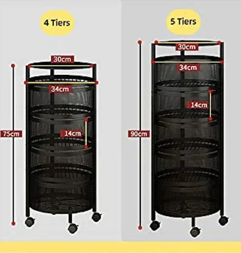 Premium Quality Rotating Basket (Imported)