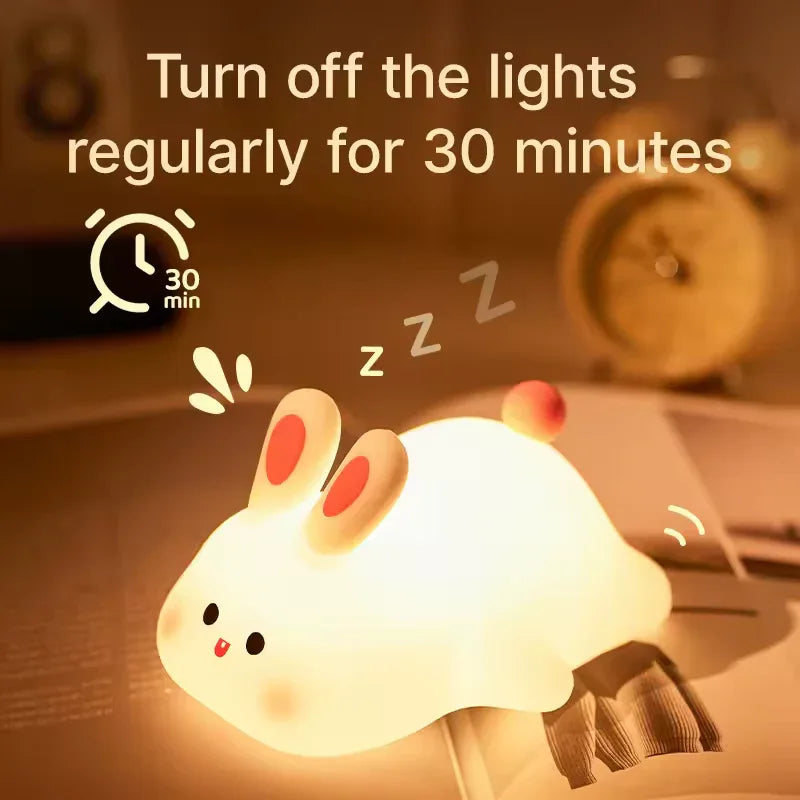 Rabbit Character Silicone Lamp